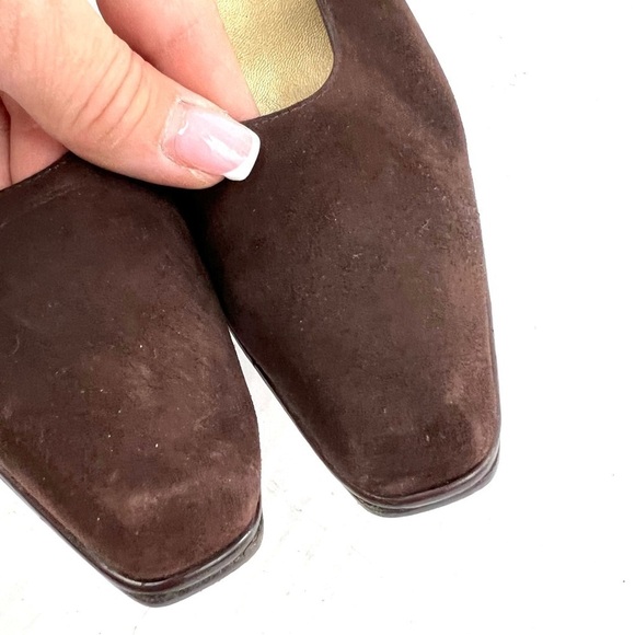 Stuart Weitzman Brown Suede Pumps - Size 5.5 - Picture 7 of 13